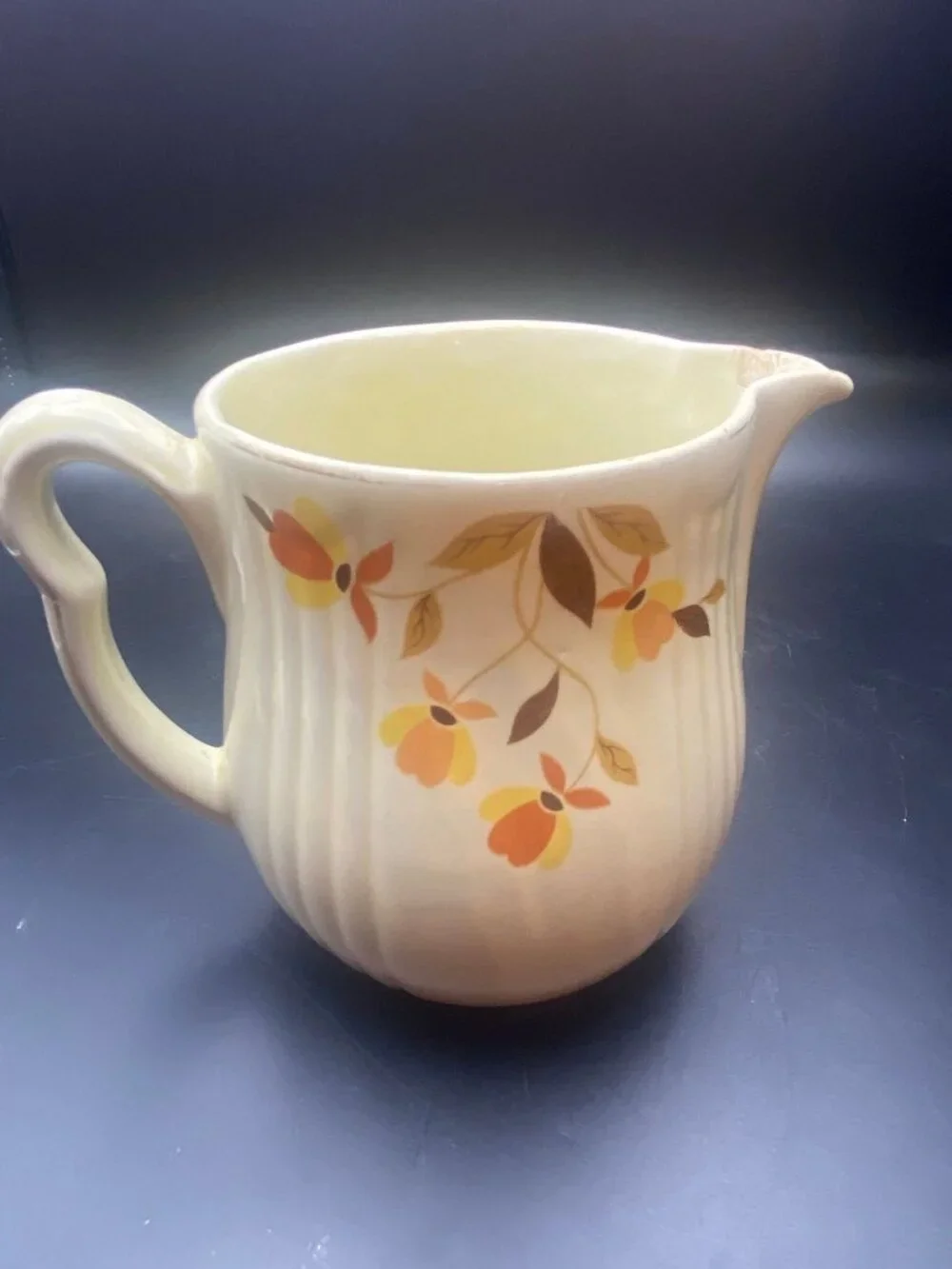 Hall Autumn Leaf Pitcher